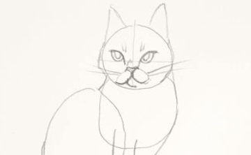 Drawing:Djnm7bfefze= Cat