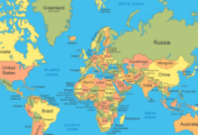 Labeled:V-Xzjijklp4= Map of the World