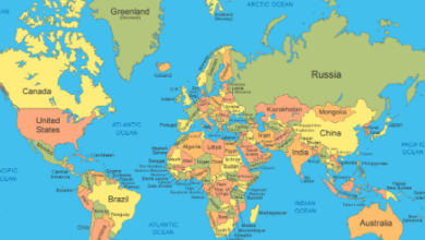 Labeled:V-Xzjijklp4= Map of the World