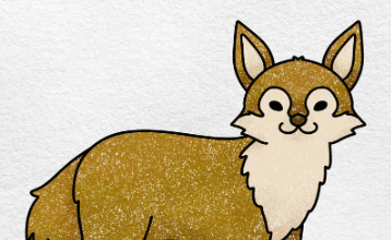 Drawing:Wny4zn3jqnm= Coyote