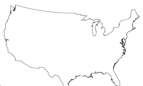 Printable:Clko9usctz0= Map of United States