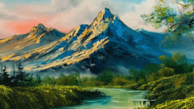 Painting:7aknpusu7yc= Landscape