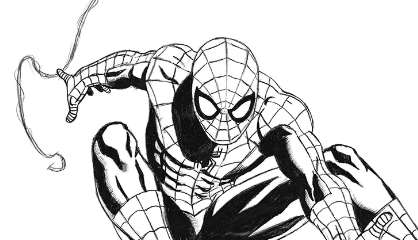 Drawing:7barsug8u0w= Spider Man