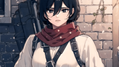 Fanart:V6faoollura= Mikasa