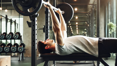 The Perfect Press: Mastering the Flat Bench Press with a Barbell