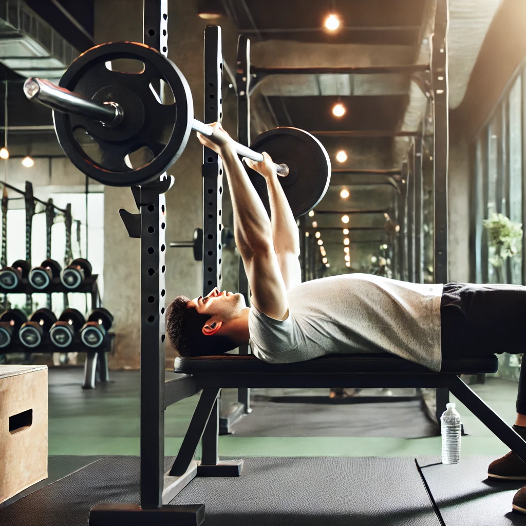 The Perfect Press: Mastering the Flat Bench Press with a Barbell