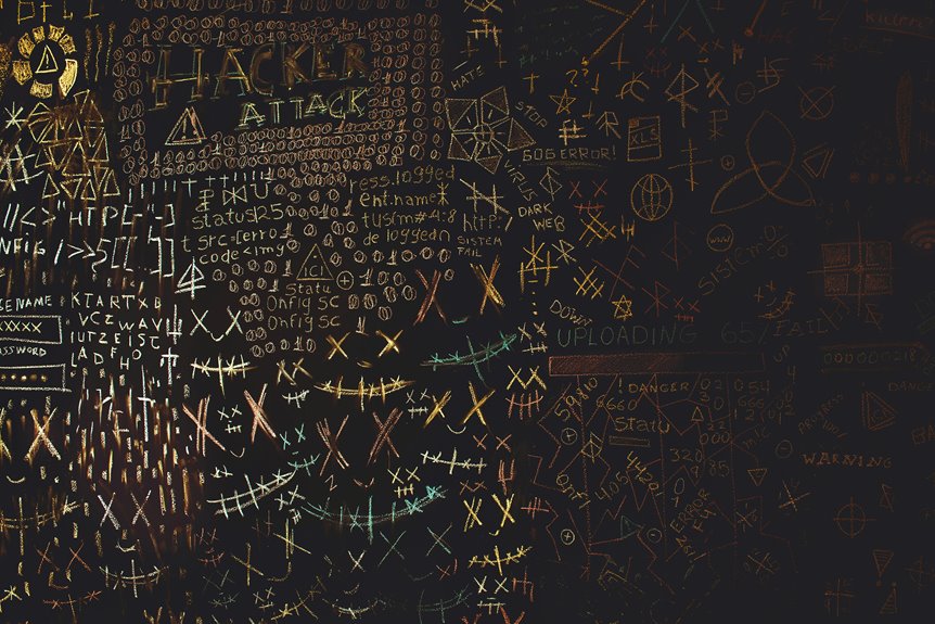 numeric code entries listed