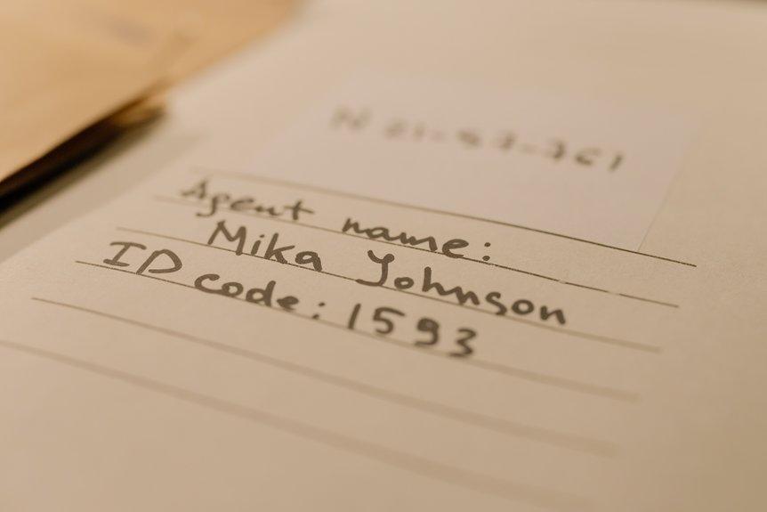phone registry files for specified numbers